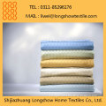 White Jacquard Bed Sheet Fabric Used in Hotels and Hospitals